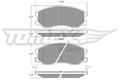 Bremsbelagsatz Scheibenbremse TOMEX Brakes TX 16-42 für CHEVROLET OPEL CAPTIVA