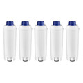 5x  Wasserfilter für DeLonghi ETAM Primadonna XS Deluxe 29.510.B 29.510.SB