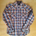 GANT Hemd Herren Medium Designer Langarm Karo Doppeltasche Bündchen Logo Gr. M