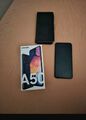 Samsung Galaxy A50 Dual SIM 128GB 4GB RAM (SM-A505F/DS) Coral + Case + 512GB