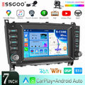 Kamera 4+64G Android 13 Autoradio Für Benz W203 CLC CLK Carplay GPS NAVI WIFI BT