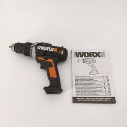 WORX WX372.9 Akku Schlagbohrschrauber 20V 50Nm 2 Gang Getriebe LED Licht zum