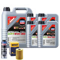 Motoröl 5W30 LIQUI MOLY Special Tec Dx1 9L+HENGST Ölfilter +Spülung