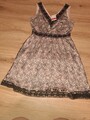 C&A Kleid, Rosa/schwarz, Gr. 40
