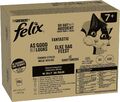 FELIX So gut wie  Senior Katzenfutter nass in Gelee, Sorten-Mix, 120 x 85g