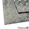 Aluminium Riffelblech Duett 2,5/4mm Auswahl Warzenblech Tränenblech Alublech Alu