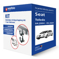 Westfalia KIT für SEAT Toledo III Typ 5P Anhängerkupplung inkl. eSatz NEU TOP