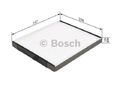 BOSCH 1 987 432 241 Innenraumfilter Filter Pollenfilter für CHEVROLET DAEWOO