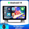 9'' Autoradio Für Opel Astra J 2010-2017 Android 14 GPS Navi Carplay DAB+ 2G+32G