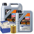 Motoröl 5W30 LIQUI MOLY Leichtlauf Special Tec Ll 6L+MAHLE Ölfilter