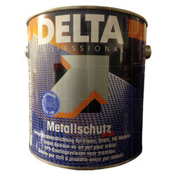 DELTA METALLSCHUTZFARBE PLUS - 1 LTR 3 IN 1 LACK EISEN STAHL ALU ROSTSCHUTZ ZINK