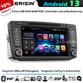 8-Kern Android 13 Autoradio GPS Navi Für Skoda Superb Octavia Yeti Rapid 4G+64GB