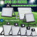 LED Fluter 10W 20W 30W 50W 100W 200W 300W 500Watt Außen Strahler Scheinwerfer DE