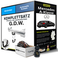 Anhängerkupplung abnehmbar für MERCEDES A-Klasse +E-Satz (AHK+ES) KIT NEU ABE