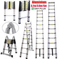 Alu 3,8m 5m Teleskopleiter Stehleiter Anlegeleiter Mehrzweckleiter Ladder Leiter