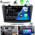 Android 13 Autoradio Für MAZDA 3 BL 2010-2013 GPS Navi 1GB+32GB USB CarPlay DAB+