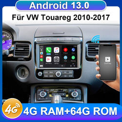 2DIN Autoradio Für VW Touareg 2010-2018 CarPlay GPS Android 13 Navi DAB DSP 64GB