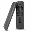 Schwarze Ersatz Black Silicone Case Protective Cover For Fire Stick 4K Remote DE