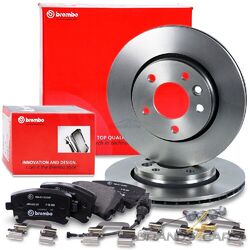 BREMBO BREMSSCHEIBEN Ø294+BELÄGE+WK HINTEN FÜR VW TRANSPORTER MULTIVAN BUS T5 T6### ORIGINAL BREMBO BREMSEN VOM KFZ-TEILE PROFI ###