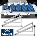 Balkonkraftwerk Halterung Aufständerung PV Modul Dach Solarhalterung Flachdach