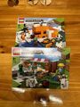 Lego Minecraft 21178 und 21184 Fuchshaus und Bäckerei OVP