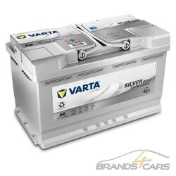 VARTA AUTOBATTERIE 12V F21 80Ah STARTER 800A xEV A6 ERSETZT 74AH 75AH 77AHSOFORT EINSATZBEREIT-PREIS ENTHÄLT 7,50 € BATTERIEPFAND