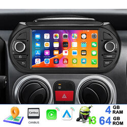 7'' Android 13 Autoradio Stereo GPS Navi BT Carplay 4+64G Für FIAT Fiorino Qubo