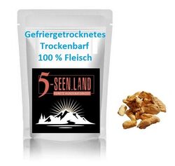 1 kg Lammlunge Trockenbarf Gefriergetrocknet Reinfleisch OHNE Zusatzstoffe