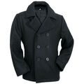 US Navy Pea Coat XS-5XL Marine Mantel Wolle Wintermantel Kurzmantel Caban Colani