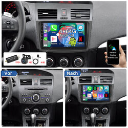 8-Kern Für Mazda 3 BL 2010-2013 Autoradio 4G+64G Carplay Android 13 GPS Kam DAB+