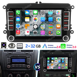 2+32G Carplay Android 13 Autoradio GPS Für VW GOLF 5 6 Passat Polo Tiguan Touran