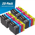 20x Patronen Passen für Epson 604XL XP2200 3200 4200 2205 3205 4205 WF-2910 2935