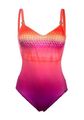 Sunflair Badeanzug Gr.40,42 Cup-B Rot Bunt Damen Schwimmanzug Orient Stretch Neu