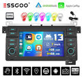 2+64GB Für BMW E46 3er 318 320 325 9" Autoradio Android 13 CarPlay DAB+ GPS Navi