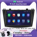 Für MAZDA 3 2010 2011 2012 2013 9" Android Autoradio FM Bluetooth Navi GPS 3+32G