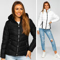 Steppjacke Winterjacke Wärmejacke Jacke Kapuze Classic Damen Mix BOLF Unifarben