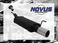 NOVUS Sportauspuff Gruppe N ESD 1x 90mm RL-Design für Opel Astra G Fließheck