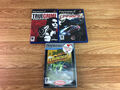 Sony Playstation 2 Spiele True Crime Juiced und Need For Speed Carbon 