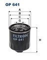 FILTRON Ölfilter OP 641 Anschraubfilter für AUDI VW SKODA SEAT 8Z0 1J1 A2 GOLF 3