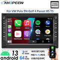 64GB CarPlay Android13 Autoradio Für VW Polo 9N Golf 4 Passat B5 T5 GPS Navi RDS