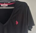 Shirt, U.S. Polo Assn., L, schwarz, nicht oft getragen