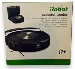 iRobot Roomba j7+ Combo Saugroboter + Automatische Absaugstation - Graphite NEU!