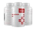 Nutrinax Magnesium 400 - 3x300 Kapseln - 400mg reines Magnesium Pulver Kapseln