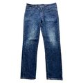 Levis 511 Jeans Hose W36 L32 Blau Stretch Schrittlänge 78 cm Dunkle Waschung