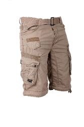 Geographical Norway Herren Cargo Shorts kurze Hose Short Bermuda Knielang Peopel