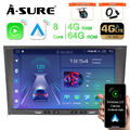 DAB+ 4+64G CarPlay 8 Core Android 13 Autoradio GPS Für Opel Astra H Corsa Zafira