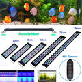 30-115cm LED Aquarium mit Timer Lampe Süßwasserfische Vollspektrum RGB 6-25W