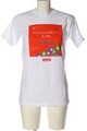 FRUIT OF THE LOOM T-Shirt Damen Gr. DE 36 weiß-rot-grün Casual-Look