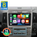 4+64G 8 Core Android 14 Autoradio CarPlay GPS Für Toyota Corolla Verso 2004-2008