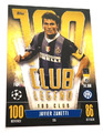 Champions League 23/24 EXTRA CLUB LEGEND JAVIER ZANETTI 100 CLUB 335